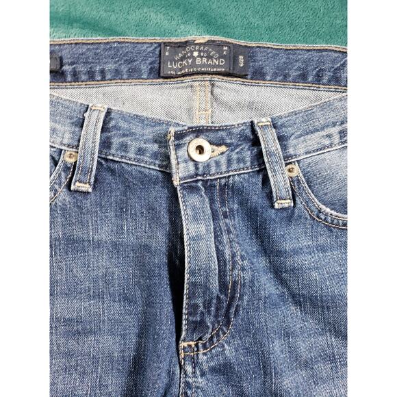 Lucky Brand Jeans Size 6 Womens Blue Stretch Pant Mid Rise Sienna Slim Boyfriend - Picture 8 of 15